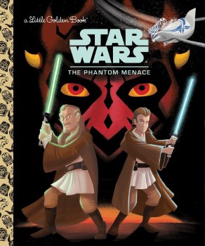 Star Wars Phantom Menace Little Golden Book