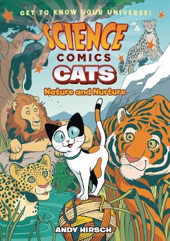 Science Comics Cats Nature and Nurture SC