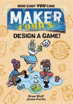 Maker Comics Design a Game SC