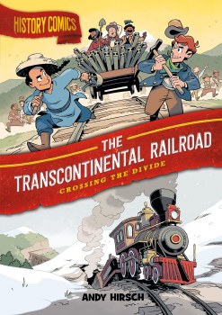 History Comics Transcontinental Railroad SC