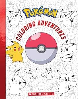 Pokemon Coloring Adventures Coloring Book SC