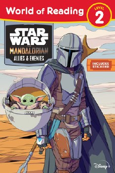 Star Wars Mandalorian Allies and Enemies SC World of Reading Level 2