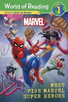 Meet Five Marvel Super Heroes SC World of Reading Level 1