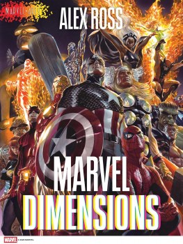 Marvel Arts Marvel Dimensions Graphic Novel HC