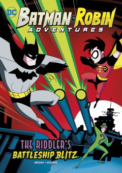 Batman and Robin Adventures Riddler's Battleship Blitz SC Chapter Book