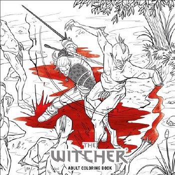 Witcher Adult Coloring Book SC