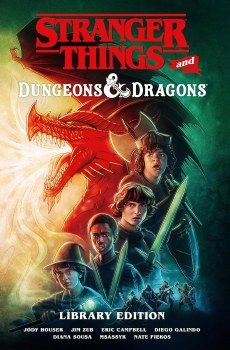 Stranger Things and Dungeons & Dragons Library Edition HC