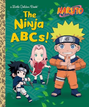 Naruto Ninja ABCs! Little Golden Book