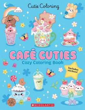 Cafe Cuties Cozyl Coloring Book SC