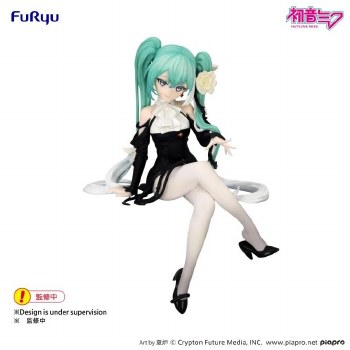Hatsune Miku Flower Fairy White Rose Noodle Stopper Figure