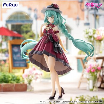 Hatsune Miku Outing Dress Red Color Ver Trio-Try-It Figure