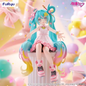 Hatsune Miku 10th Anniversary Noodle Stopper Figure