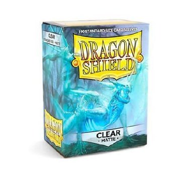 Dragon Shield Matte Clear Card Sleeve 100-Count Pack