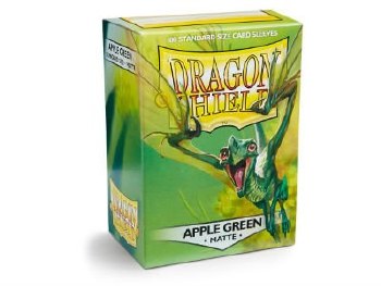 Dragon Shield Matte Apple Green Card Sleeve 100-Count Pack