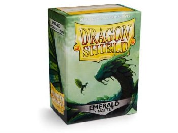 Dragon Shield Matte Emerald Card Sleeve 100-Count Pack