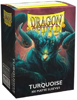 Dragon Shield Matte Torquoise Card Sleeve 100-Count Pack