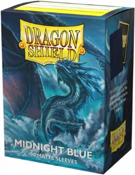 Dragon Shield Midnight Blue Matte Card Sleeve 100-Count Pack
