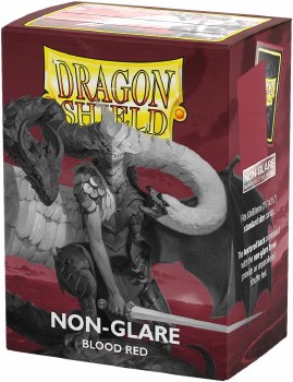 Dragon Shield Matte Non Glare Blood Red Card Sleeve 100-Count Pack Dragon Shield Matte Non Glare Blood Red Card Sleeve 100-Count Pack