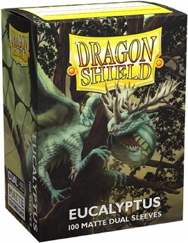 Dragon Shield Dual Matte Eucalyptus Card Sleeve 100-Count Pack