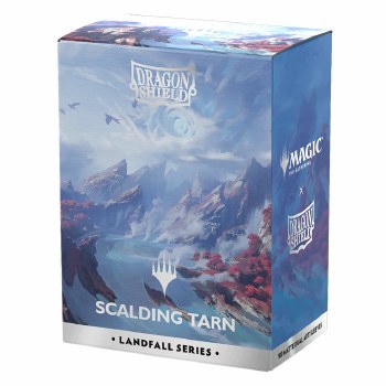 Dragon Shield Magic the Gathering Landfall Series Scalding Tarn Standard Matte Dual Art Card Sleeve 100-Count Pack