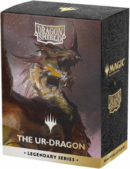 Dragon Shield Magic the Gathering Legendary Series Ur-Dragon  Standard Matte Dual Art Card Sleeve 100-Count Pack