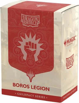 Dragon Shield Magic the Gathering Guildpact Series Boros Legion Standard Matte Dual Art Card Sleeve 100-Count Pack