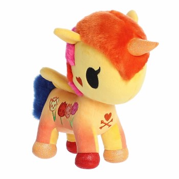 Tokidoki Flower Power Tulip Unicorno 7.5" Plush