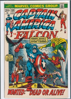 Captain America #154