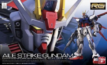Gundam SEED Gat-X 105 Aile Strike Gundam RG 1/144 Model Kit
