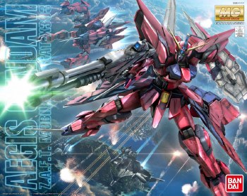 Gundam SEED Aegis Gundam Z.A.F.T. Mobile Suit GAT-X303 MG 1/100 Scale Model Kit