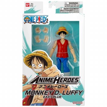 One Piece Monkey D Luffy East Blue Anime Heroes 6.5" Figure
