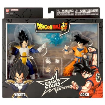 Dragon Ball Super Vegeta vs Goku Kai Ver Dragon Stars Battle Pack 6.5" Action Figures