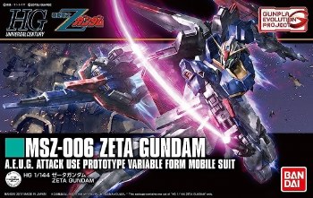 Z Gundam Zeta Gundam HGUC 1/144 Model Kit