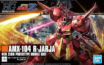 ZZ Gundam AMX-104 R-Jarja HG 1/144 Model Kit
