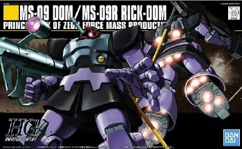 Gundam MS-09R Rick Dom HG 1/144 Model Kit