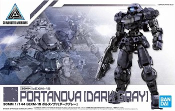 30 Minutes Missions bEXM-15 Portanova Dark Gray 1/144 Model Kit