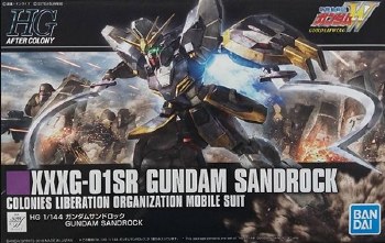 Gundam Wing XXXG-01SR Gundam Sandrock HGAC 1/144 Model Kit