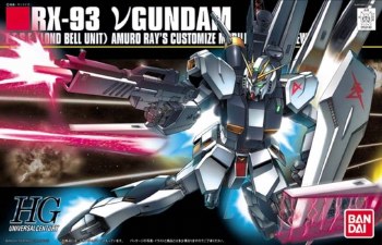 Gundam Char's Counterattack RX-93 Nu Gundam HGUC 1/144 Model Kit