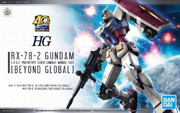 Gundam RX-78-2 Beyond Global HG 1/144 Model Kit