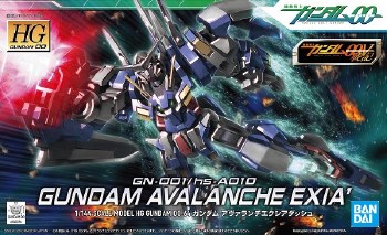 Gundam 00 GN-001/hs-A01D Gundam Avalanche Exia Dash HG 1/144 Model Kit