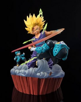 Dragon Ball Z Super Saiyan 2 Son Gohan Anger Exploding Into Power!! FiguartsZero Extra Battle Figure