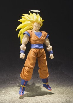 Additional picture of Dragon Ball Z Super Saiyan 3 Son Goku S.H. Figuarts Figure Reissue