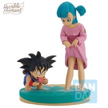 Dragon Ball Son Goku and Bulma Dragon History Ichibansho Figure