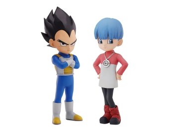 Dragon Ball Daima Vegeta Mini and Bulma Mini Ichibansho Figure Set