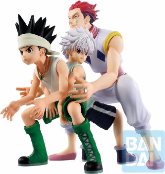 Hunter x Hunter Gon x Killua x Hisoka Greed Island Ichibansho Figure