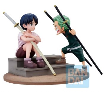 One Piece Roronoa Zoro and Kuina Road to Down Ichibansho Figure