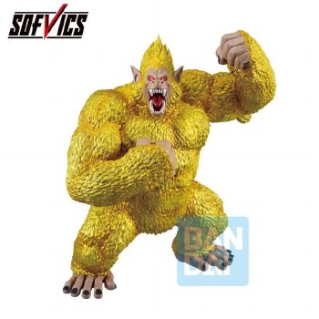 Dragon Ball GT Golden Great Ape Goku Vs Omnibus Ultimate Ichibansho Figure