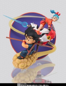 Dragon Ball Goku and Bulma FiguartsZero Figure Dragon Ball Goku and Bulma FiguartsZero Figure