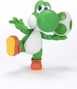 Additional picture of Super Mario Yoshi S.H. Figuarts Figure