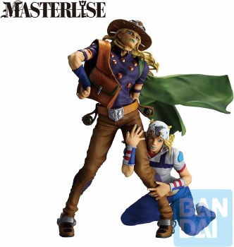 JoJo's Bizarre Adventure Johnny Joestar and Gyro Zeppeli Gathering of Stars Masterlise Ichibansho Figure
